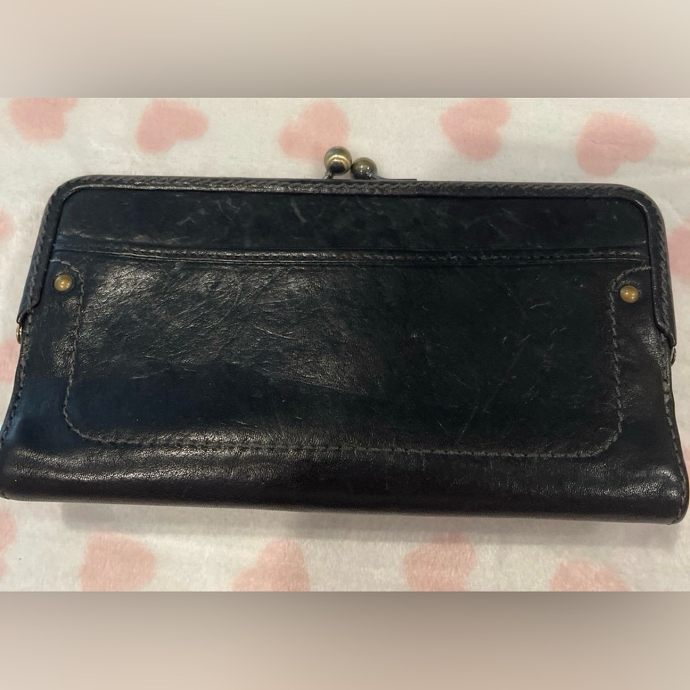 Coach Legacy Kisslock French Frame Black wallet - Picture 4 of 4